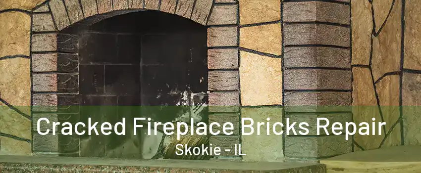 Cracked Fireplace Bricks Repair Skokie - IL