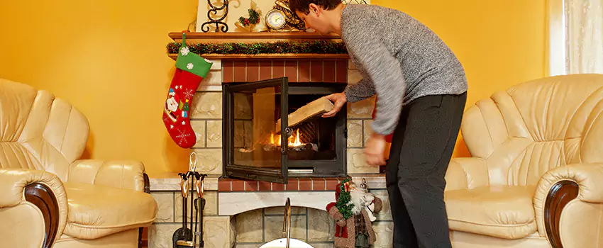 Gas to Wood-Burning Fireplace Conversion Services in Skokie, Illinois