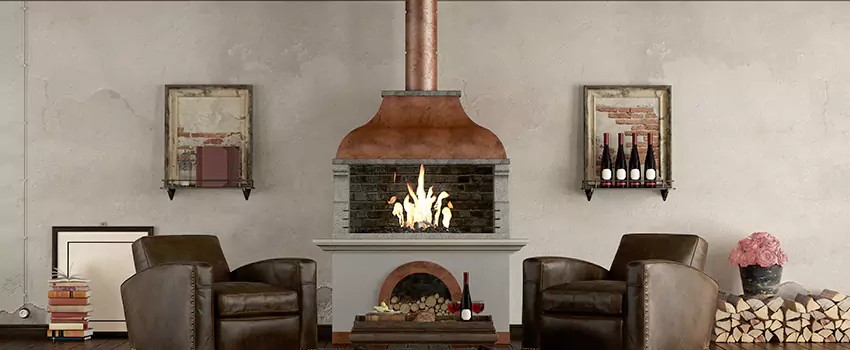 Thelin Hearth Products Providence Pellet Insert Fireplace Installation in Skokie, IL