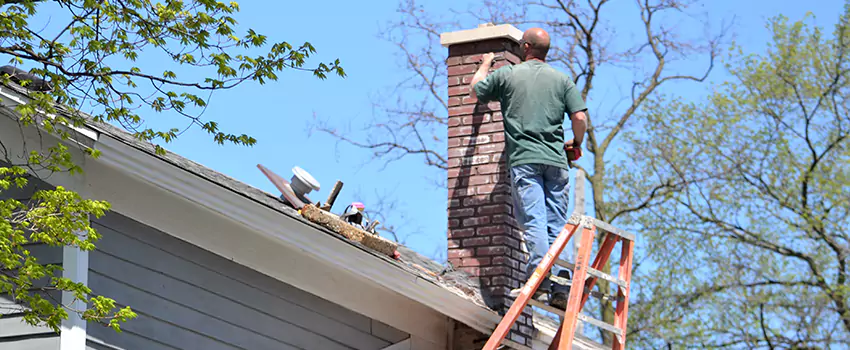 Vinyl and PVC Chimney Flashing Installation in Skokie, IL