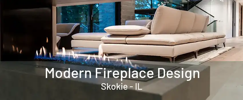 Modern Fireplace Design Skokie - IL